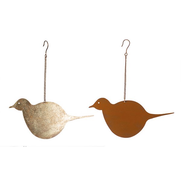 Anhänger Vogel 2 sort. 12 cmVE 12