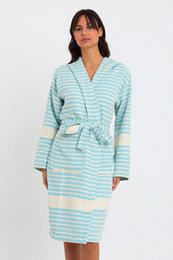 Marmara Bathrobe - Baby Blue
