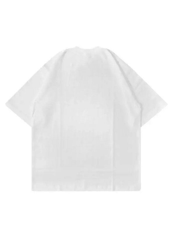 T-Shirt Bad Chose Bianca 200gr Oversize Cotone Made in Italy