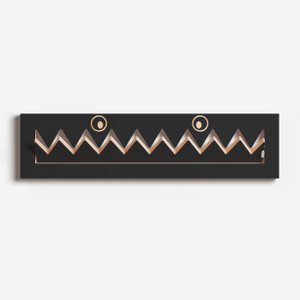 Fläpps Wardrobe Monsterhäng 80x20-1 - Black