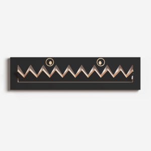 Fläpps Wardrobe Monsterhäng 80x20-1 - Black