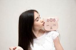 Kinderschoudertas - Yumi de kleine koala Roze
