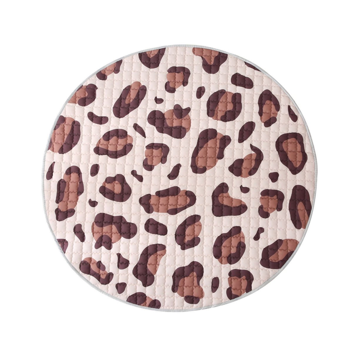 Alfombra de juego acolchada mate Hakuna - Gato salvaje, natural (1,5 m)