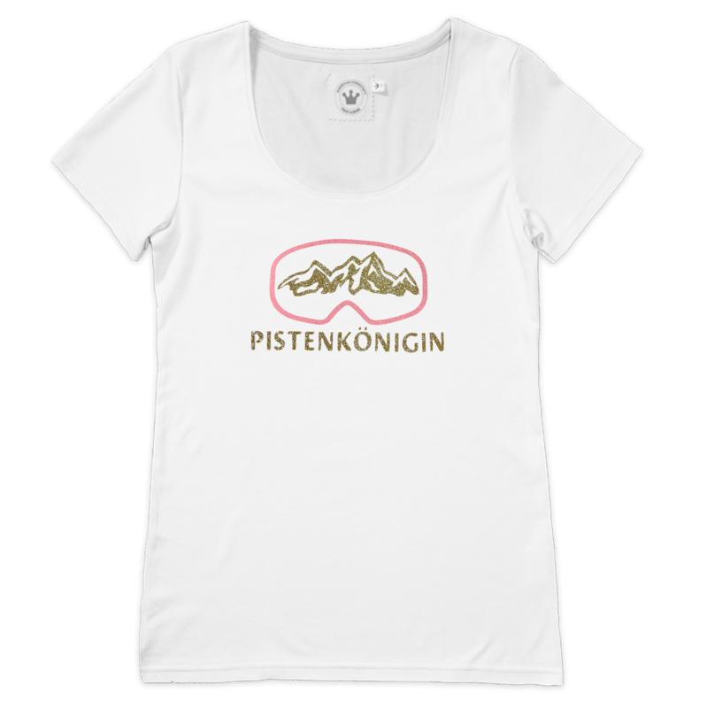 Vinterkvinder t-shirt skibriller