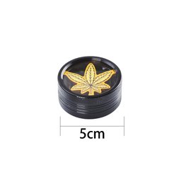Grinder motif feuille