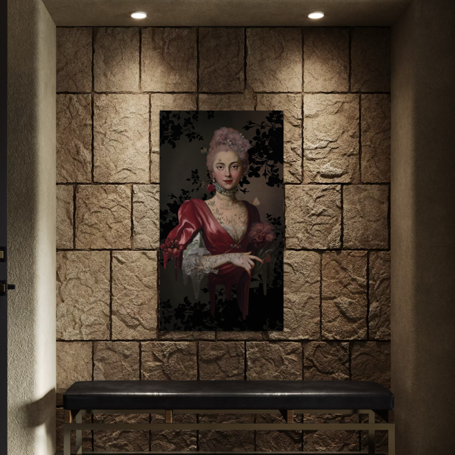 TENTUUR 77X137CM OLYMPE DE GOUGES