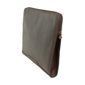 Leren portefeuille - Donkerbruin