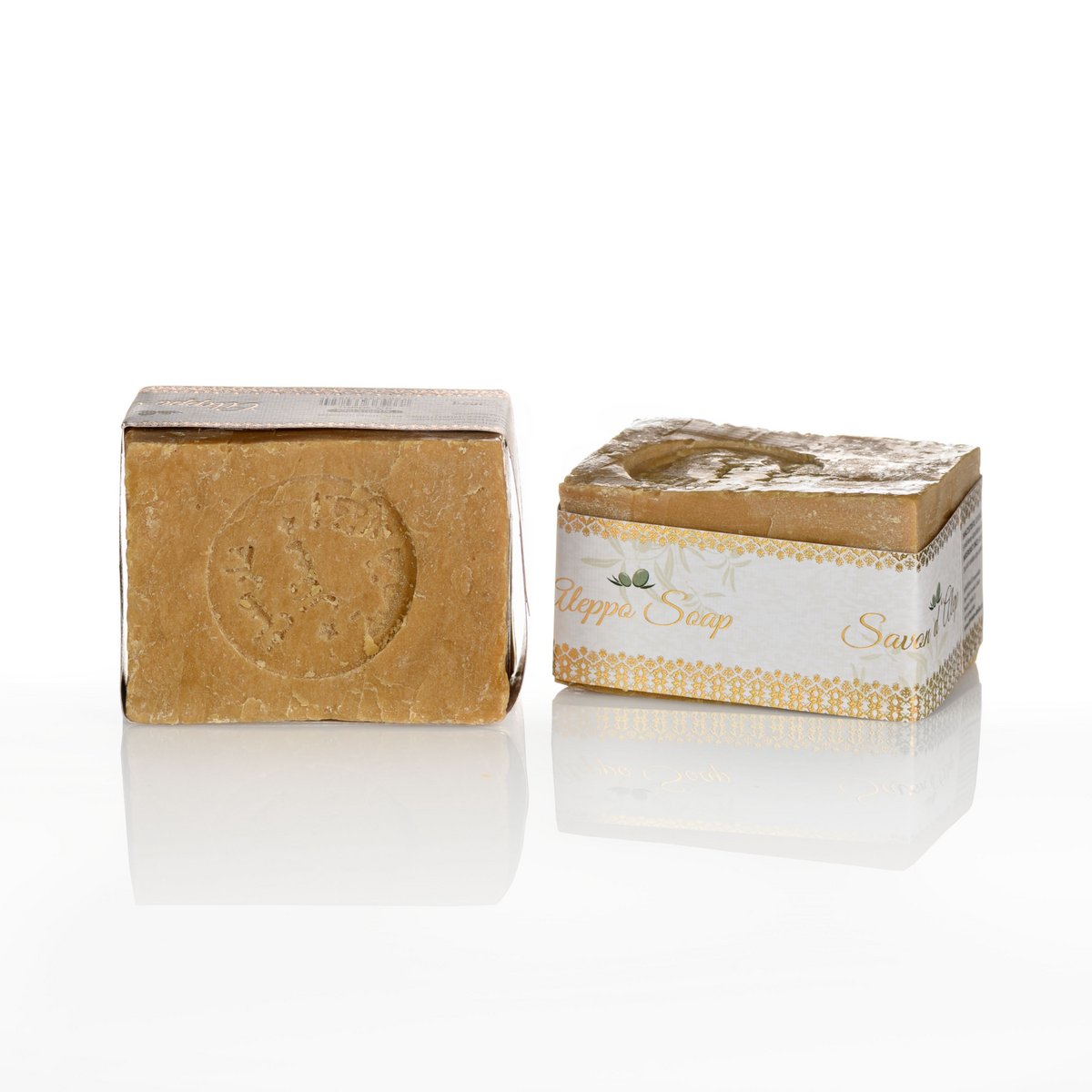 Syrische Aleppo 200g + Travertijn Set