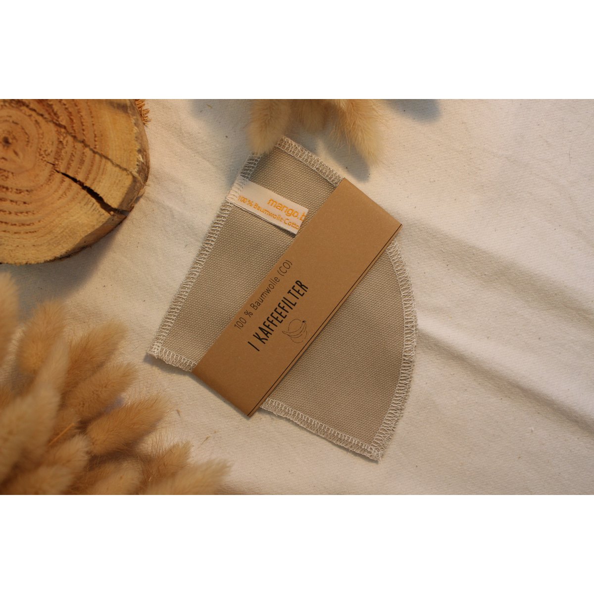 Reusable cotton coffee filters