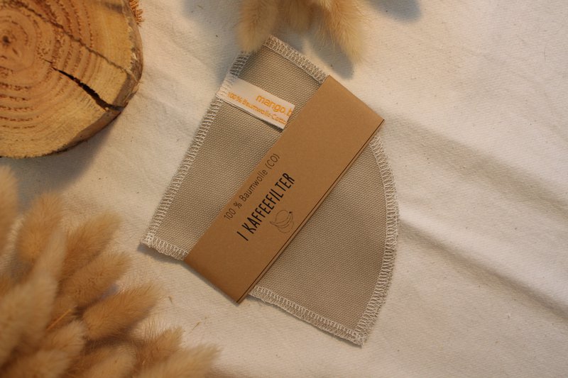 Reusable cotton coffee filters