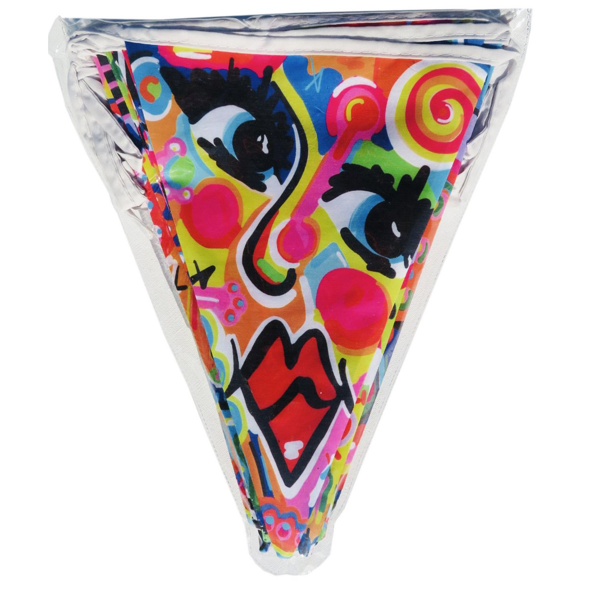 Puk Art® | Stoffen Slinger | Pop Art | Dubbelzijdig • 12 meter