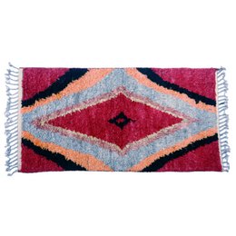 Tapis Moelleux Berbère Cornell Rouge