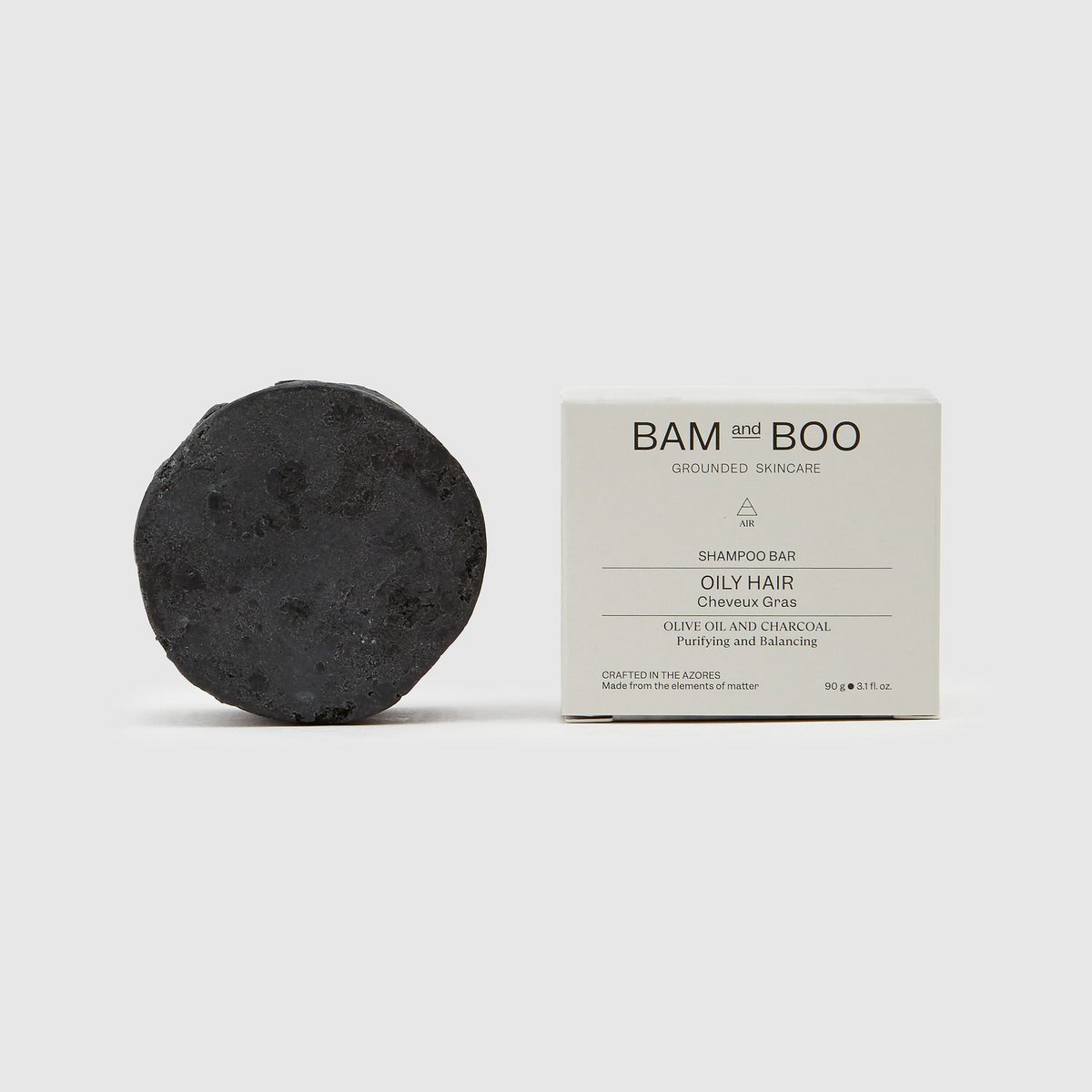 Shampoo solido per capelli grassi