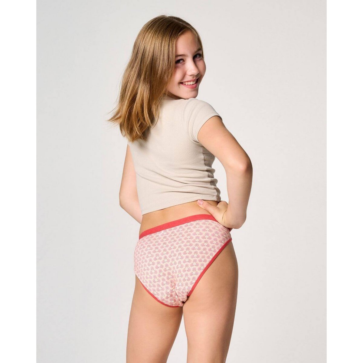 Menstruations trusser bikini undie piger – medium absorption