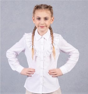 Kinderhemd voor meisje 6-9y., 10-13y.