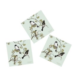 SERVILLETAS - FLYCATCHER PIED - Papel FSC - Fabricado en Europa