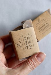 Natural soap "Orange & Patchouli", vegan, palm oil -free
