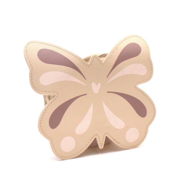 Sac bandoulière enfant - Meilin le papillon Beige