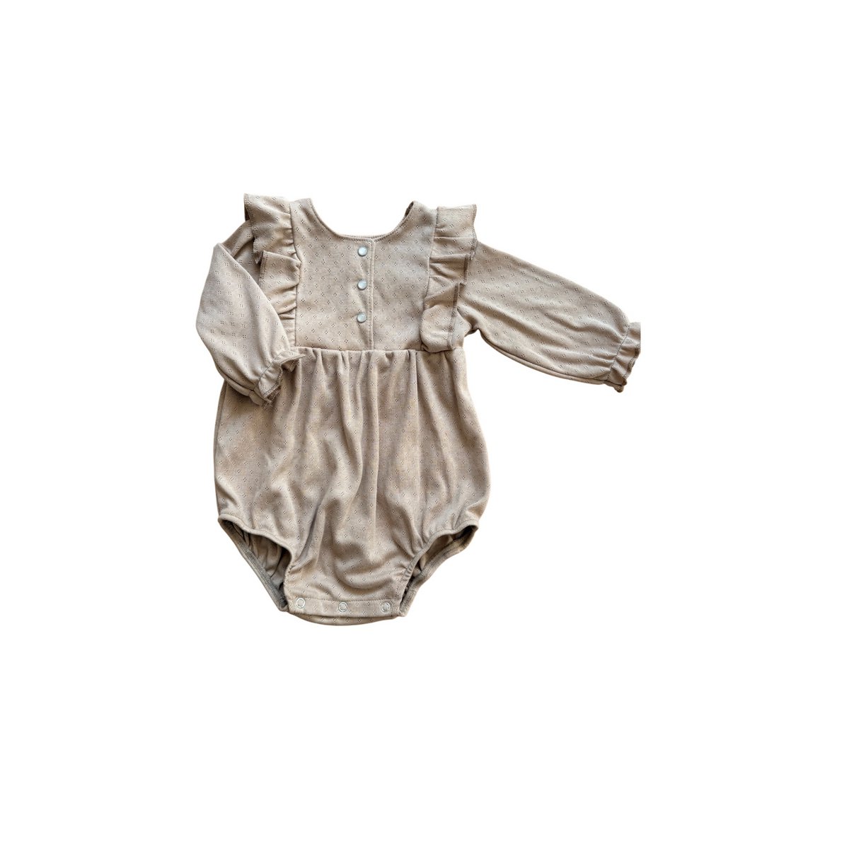 Body LM Pointelle dunkelbeige