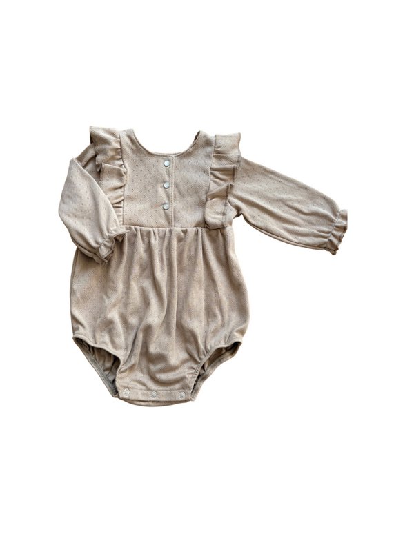Body LM Pointelle dunkelbeige