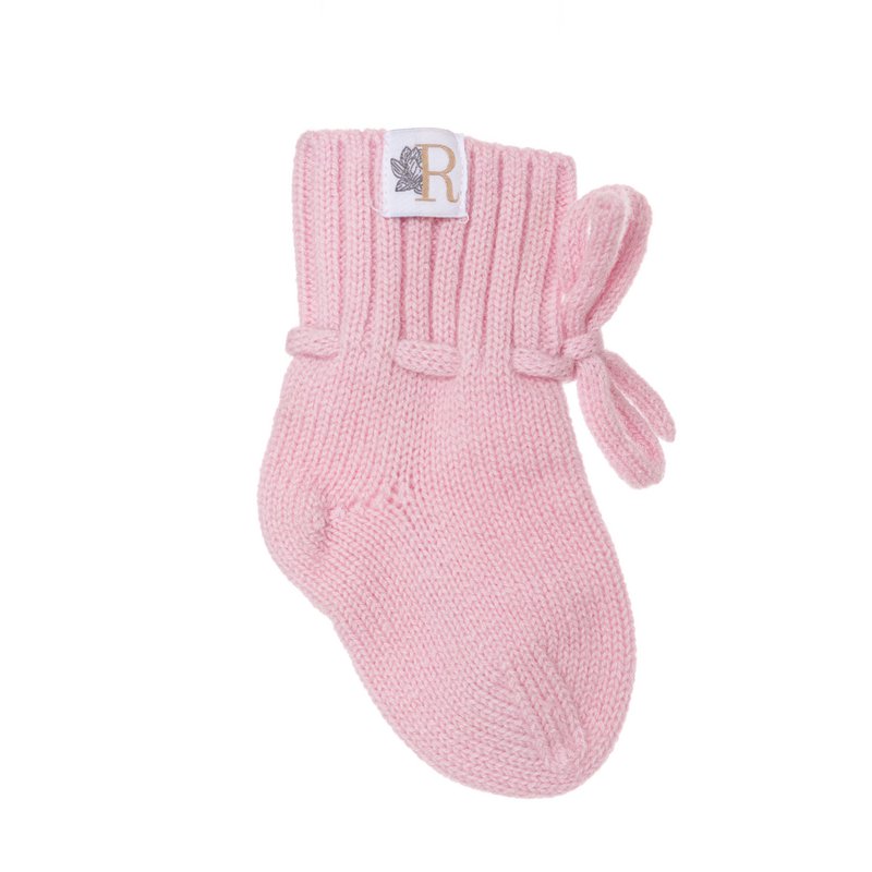 Rosini slippers merino wool - mauve