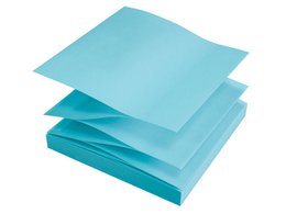 Info notes 75x75mm Z-Notes ass, nature, doos 12 blokken
