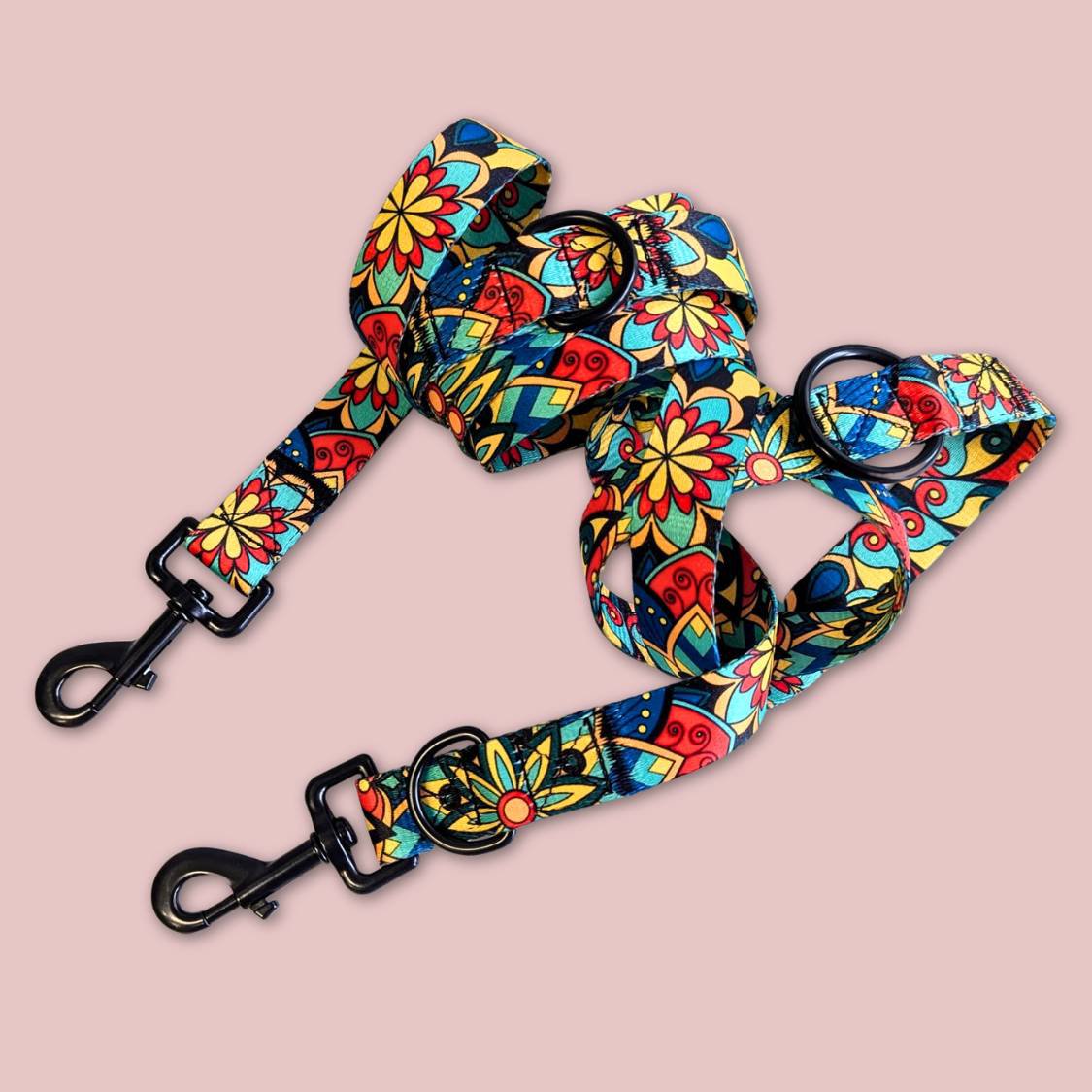 Multi-position Mandala leash