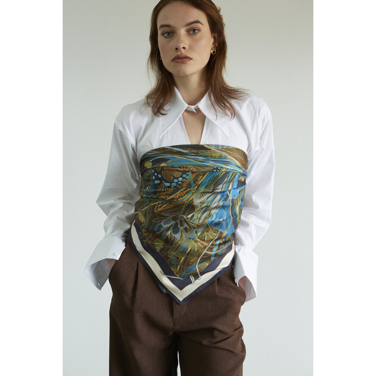 Medusa's Bloem 100% Zijden Sjaal (3 kleuren)