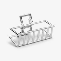 Hair clip Gracie silver plated