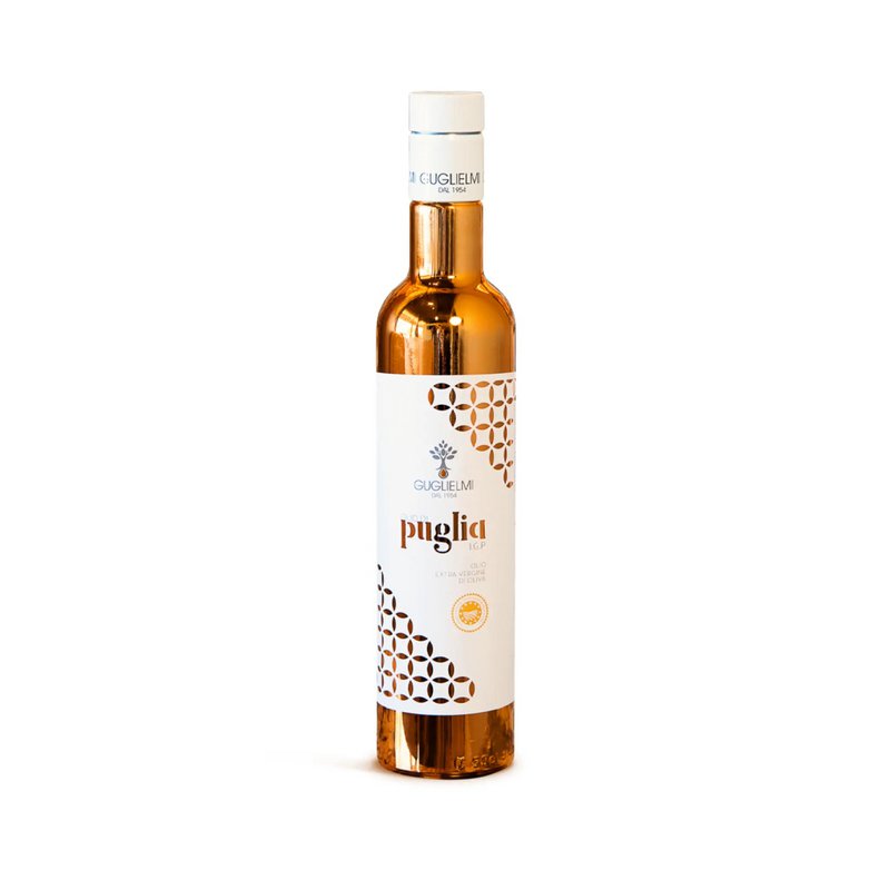 Guglielmi - Puglia P.G.I - Extra Virgin Olive oil 500ml Italy