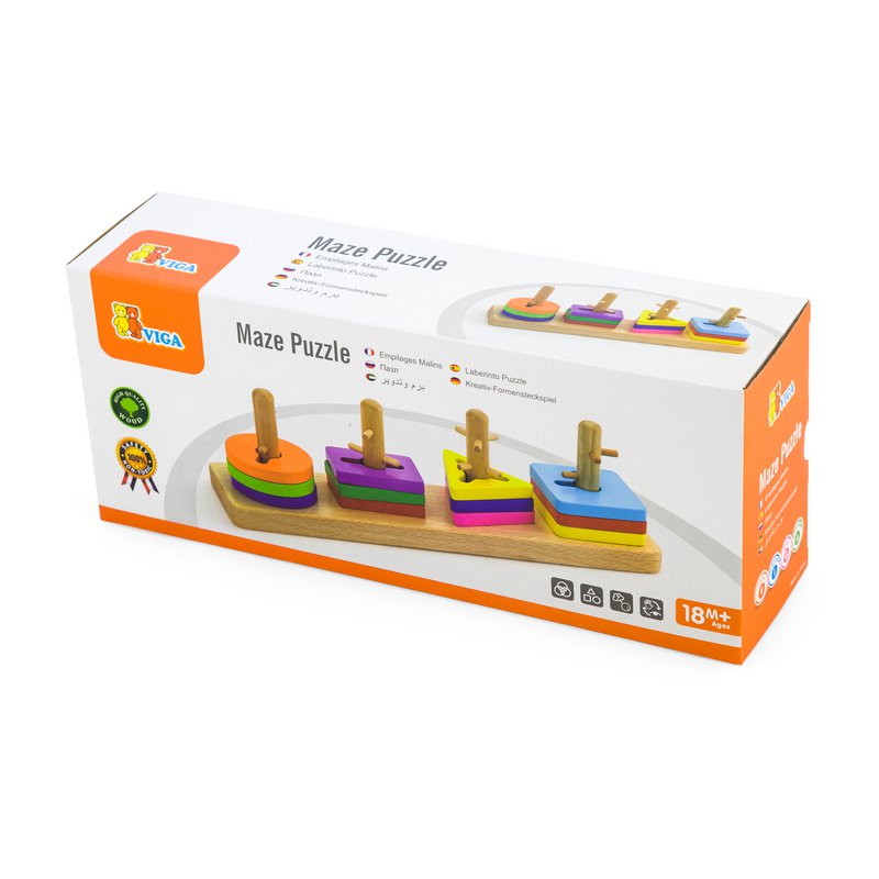 Motor Skills Game - Sort and Stack Shapes