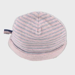 Bonnet bébé biologique OrganicEra, Rose