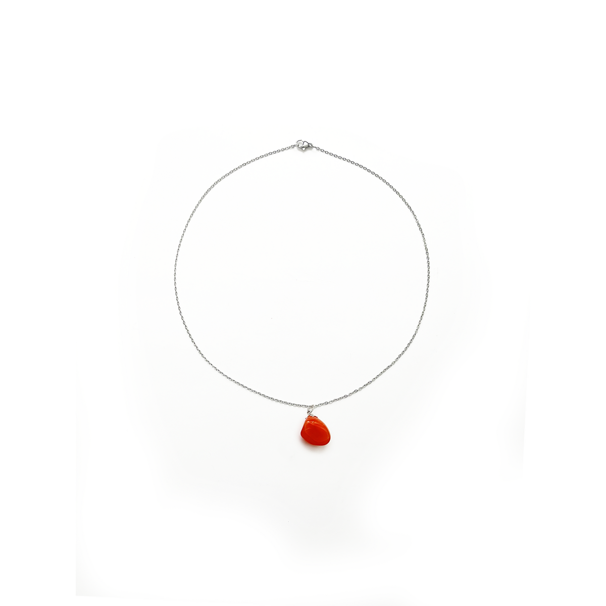 Edelsteinkette mit Carneool - Positivität