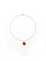 Edelsteinkette mit Carneool - Positivität