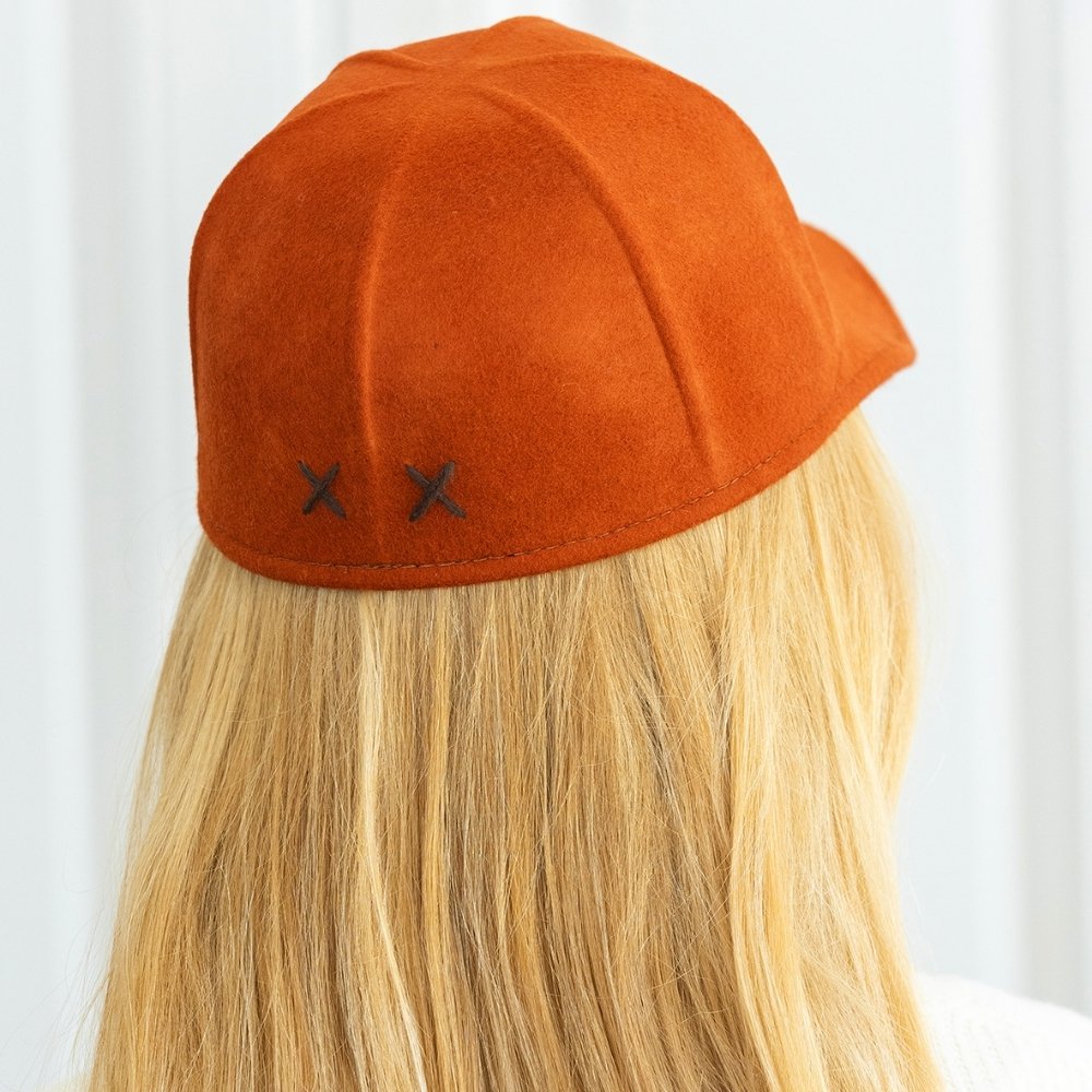 CASQUETTE en feutre de laine mixte