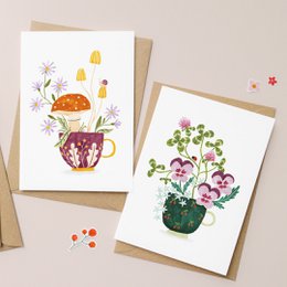 Greeting card | Cup of Autumn
