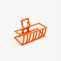 Hair clip Gracie orange