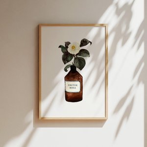 Kunstdruck - Frutex Rosa