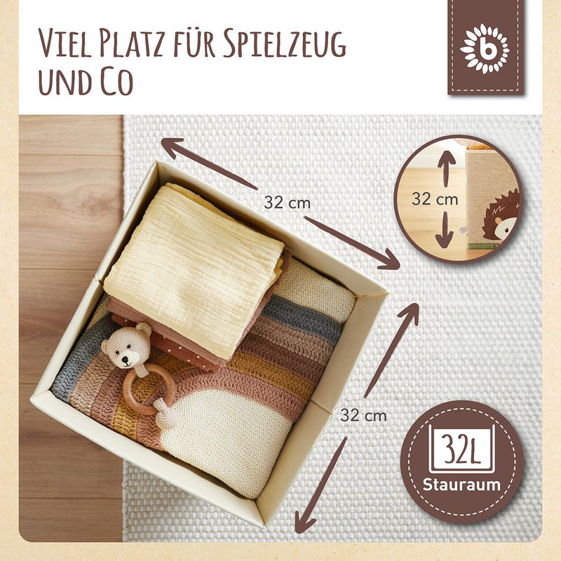 Storage box hedgehog