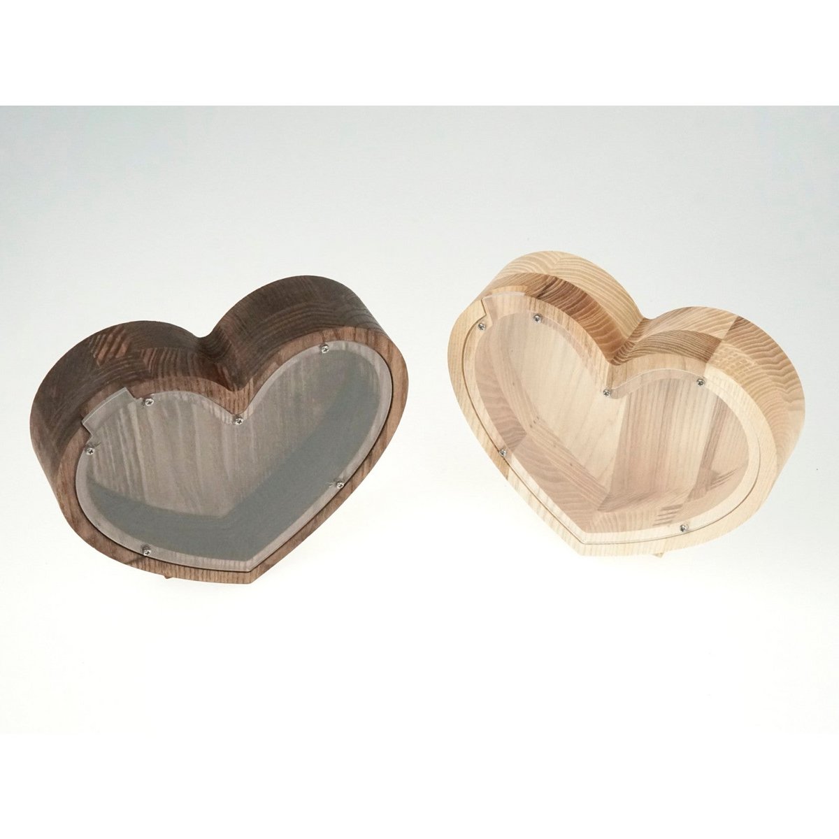 Sparschwein, Holz Sparschwein Herz