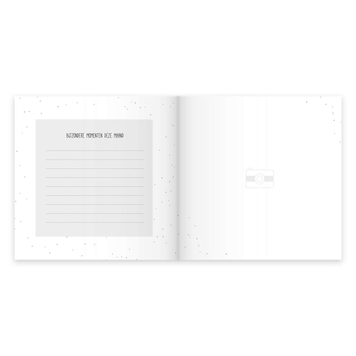 Erstes Jahrbuch | schwarz/weiß | Punkt