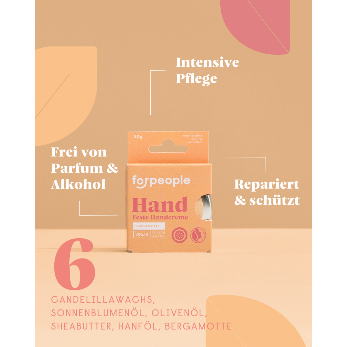 Fixed hand cream - bergamot