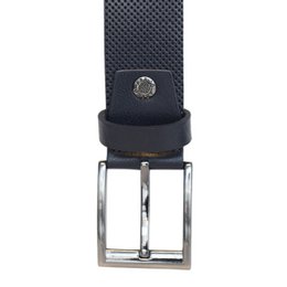 Leder Damengürtel oder Leder Herrengürtel mit Aufdruck Echtes Leder 4 cm breit
