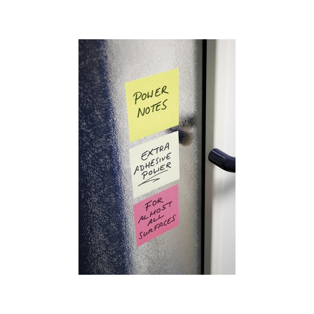 PowerNotes Info Notes 75x75mm ass. lyse farveblok på 450 ark
