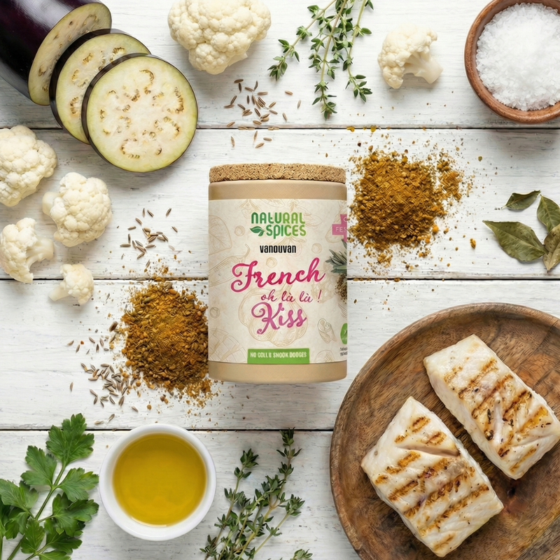 Vadouvan – Subtil krydret krydderiblanding – 70 g – Naturlige krydderier