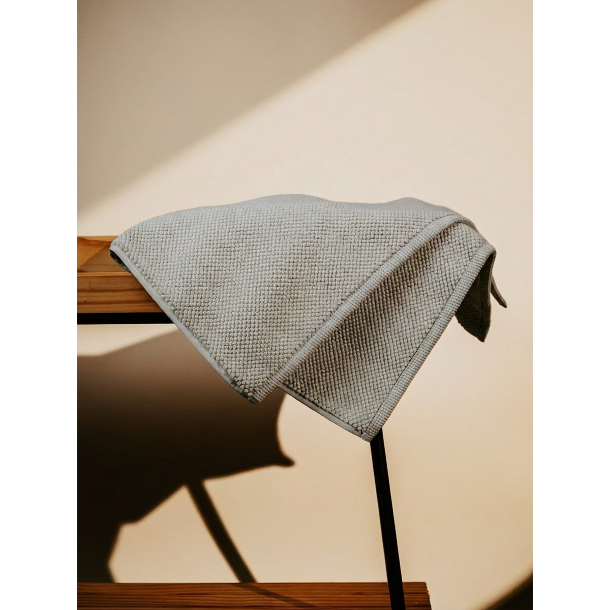 Pamukia GOTS Organic Cotton Bath Mat 50 × 80 cm | Essence Collection