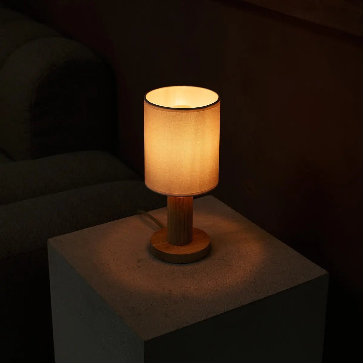 Lampada Boris marrone chiaro