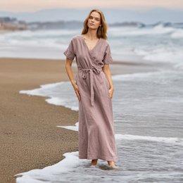 Maxi Wrap Dress Eleanor