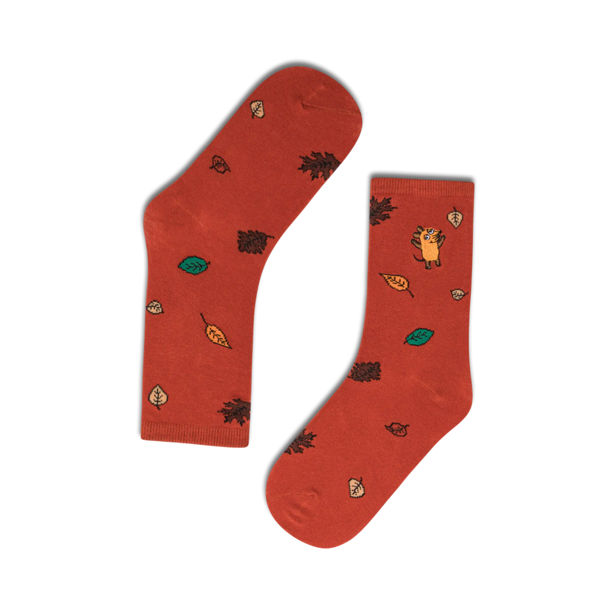 koaa – Die Maus “Herbst” – Easy Socks brown