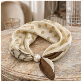 HS Pearl Scarf Dot Print - Multiple Colors